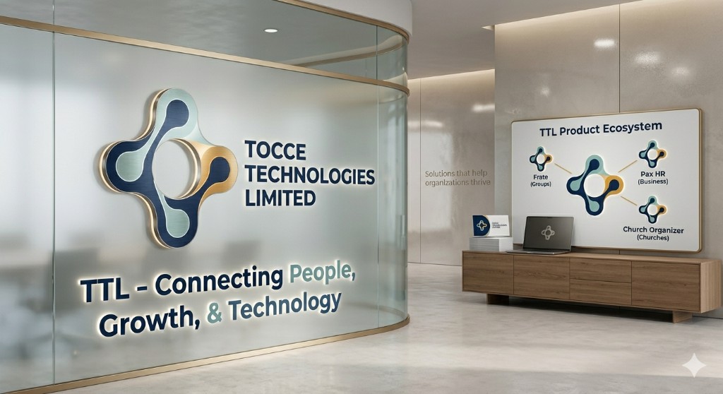 Tocce Technologies Limited office — product ecosystem